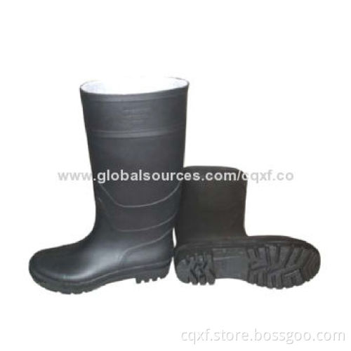 Men's Rubber Rain Boots, Corrosion-resistant